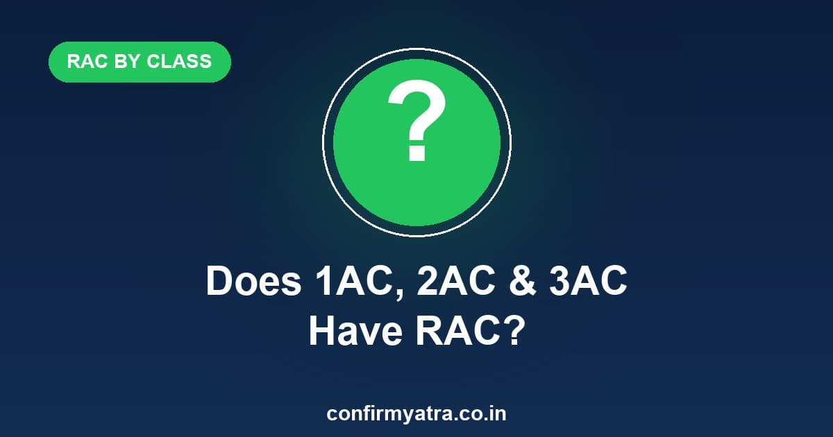 Does 1AC, 2AC and 3AC have RAC — RAC by class explained
