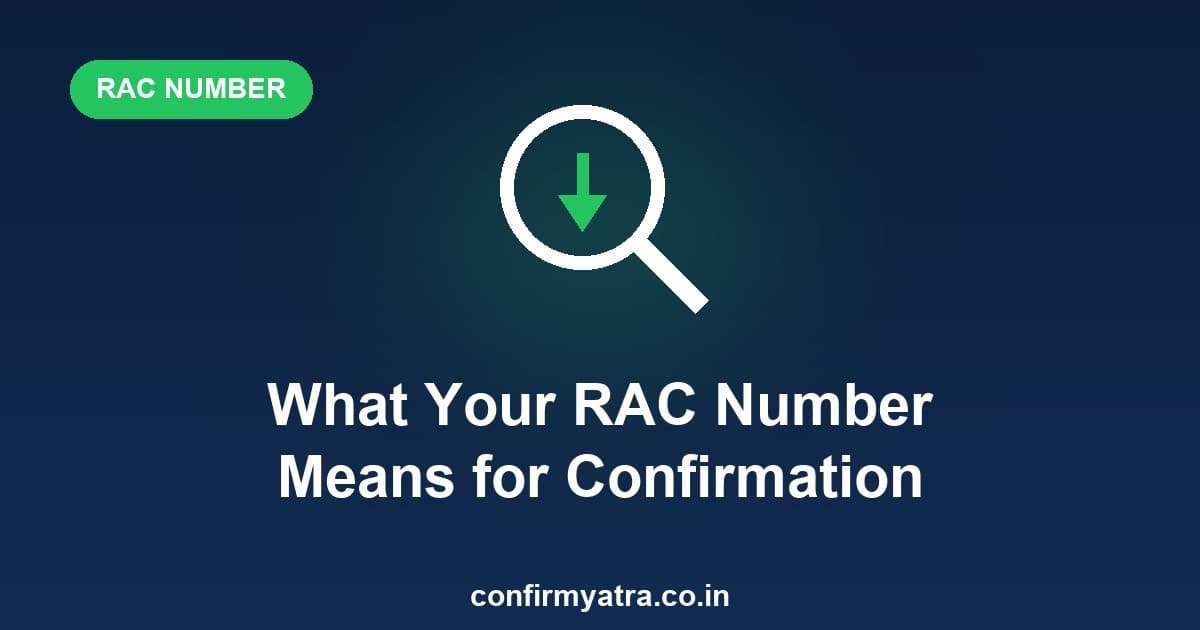 RAC 1 to RAC 100 — what your RAC number means for confirmation chances
