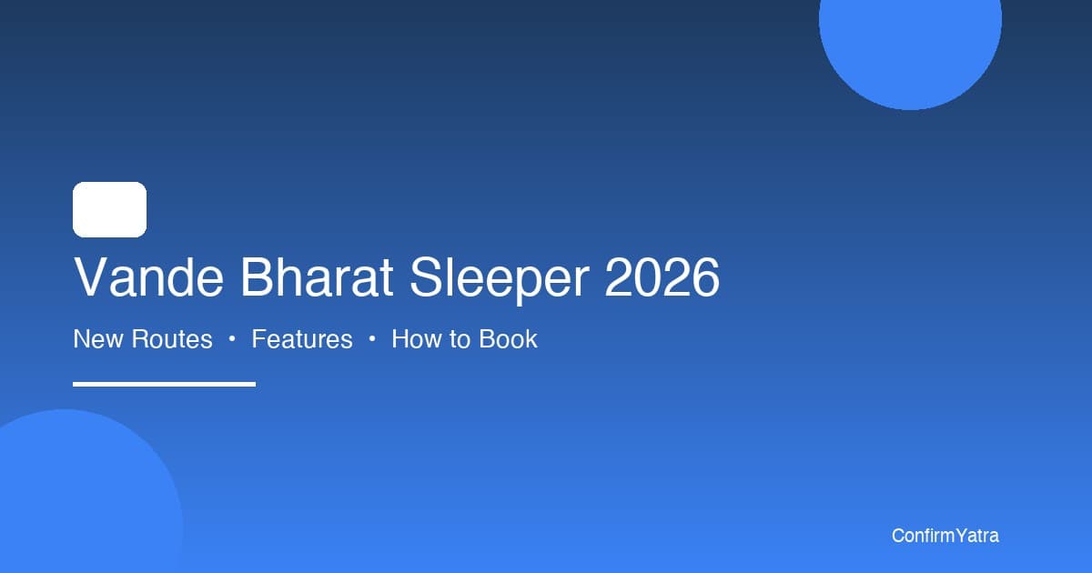 Vande Bharat Sleeper train on Indian Railways tracks with modern aerodynamic design