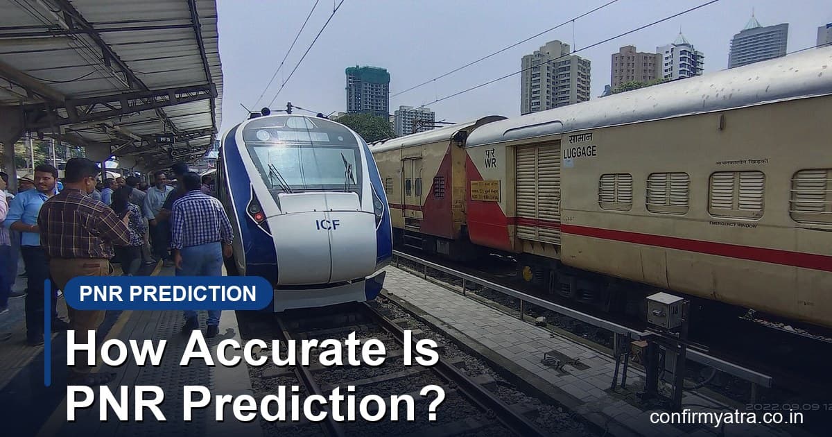 Vande Bharat Express at a platform — how accurate is PNR confirmation prediction