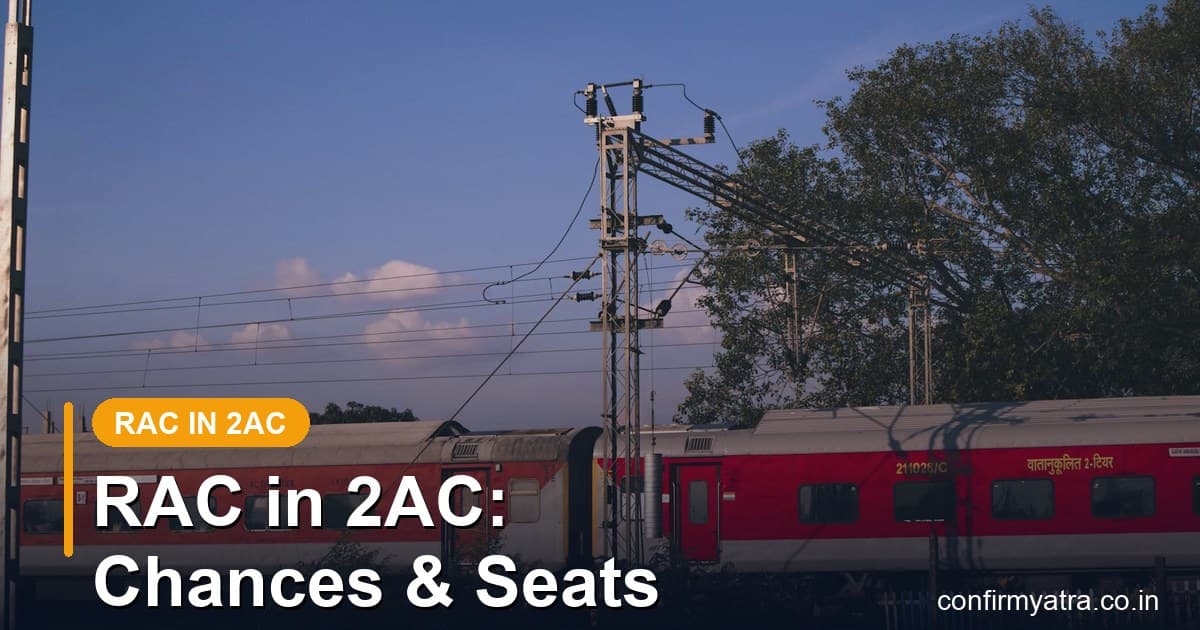 RAC in 2AC — confirmation chances, number of seats and the berth you get